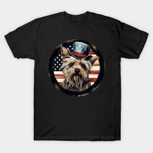 Silky Terrier 4th of July T-Shirt